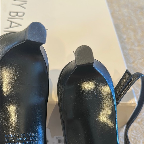 Tony Bianco CHARLIE BLACK NAPPA slingback pointed heels - 7.5 - Picture 7 of 9